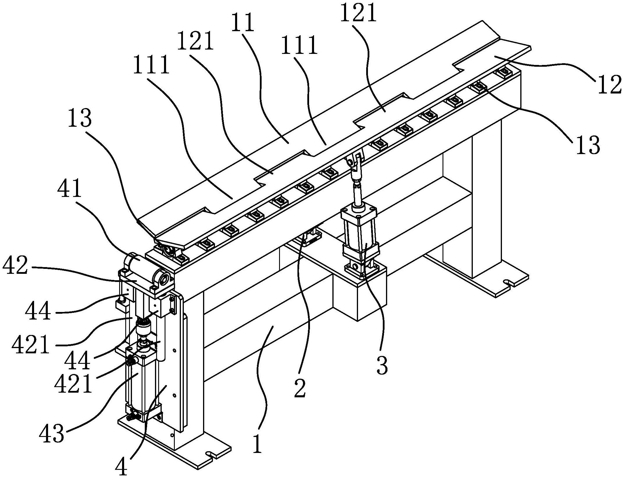 一种切管机的卸料机构