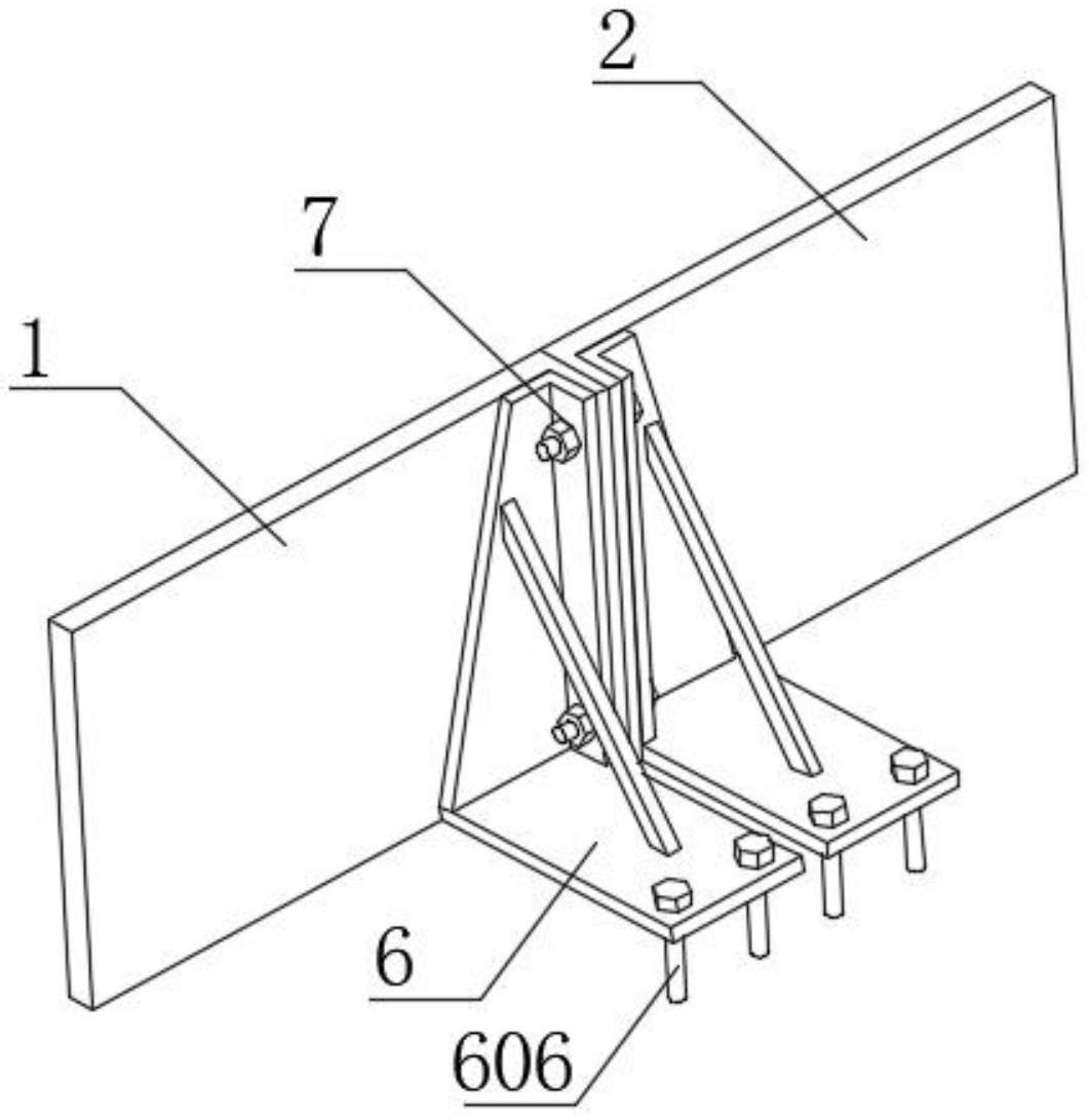 一种建筑模板的连接锁紧装置