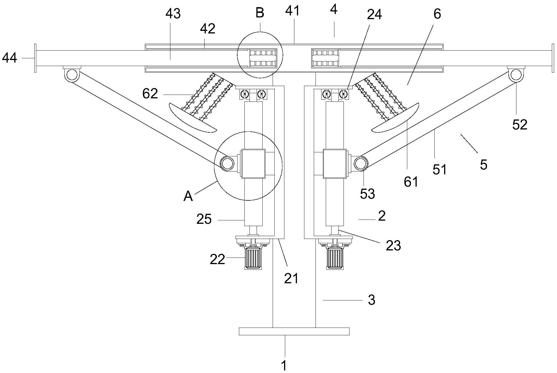 种建筑工程施工用可调节支撑装置