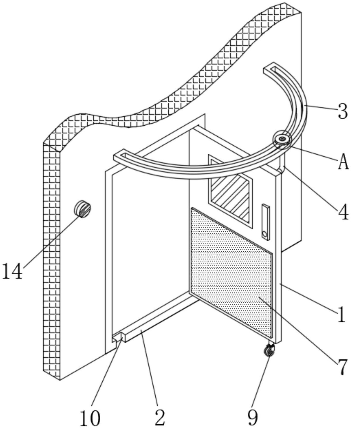 一种强度高的平衡易推门