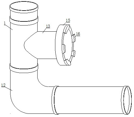 一种具有净化机构的排水管