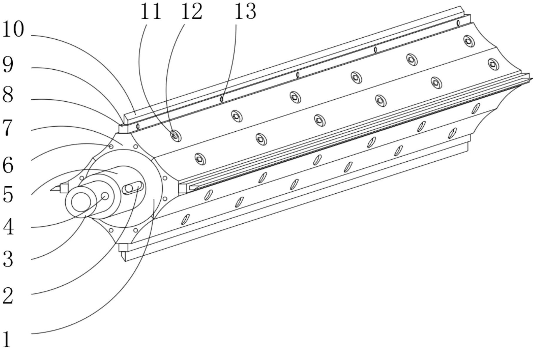 一种可调进刀深度的木工刨刀