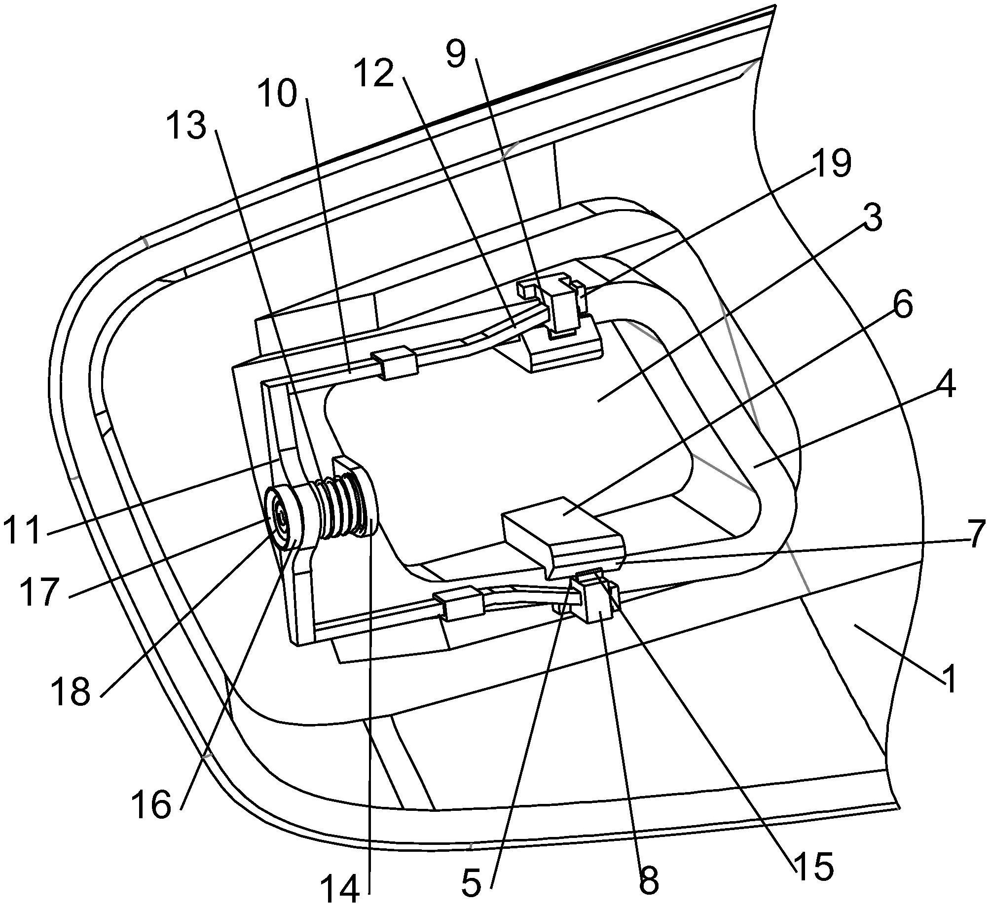 一种锁芯罩方便拆卸的汽车车门把手
