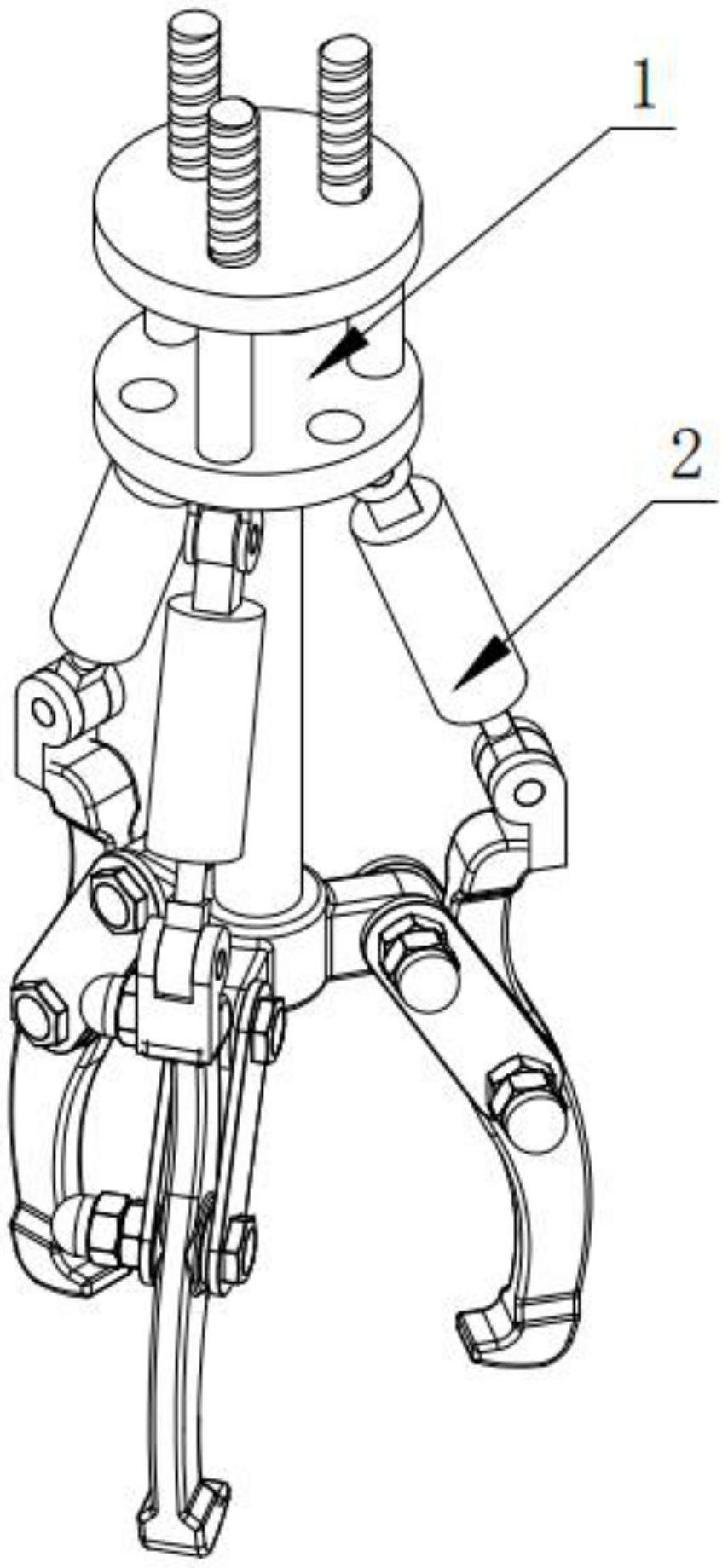 一种可独立动作的机械爪