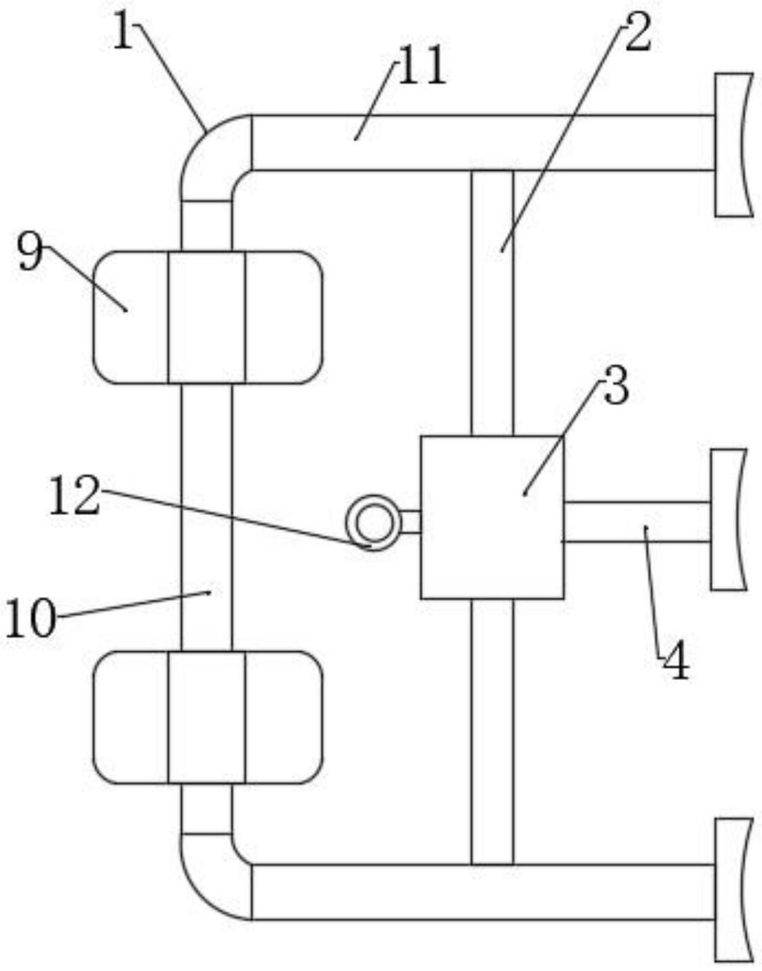 通讯杆塔上用的登高结构