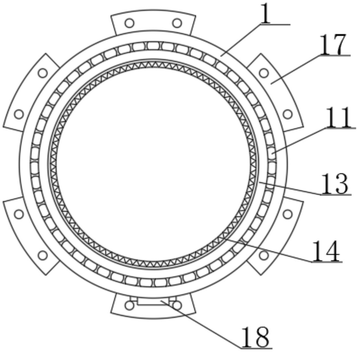 一种直驱机型风力发电机的变桨轴承