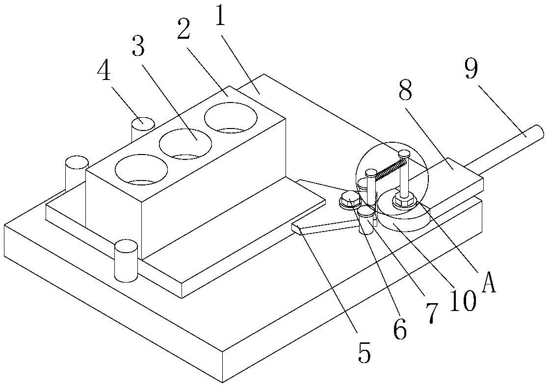 一种电子烟上烟嘴帽生产用模具