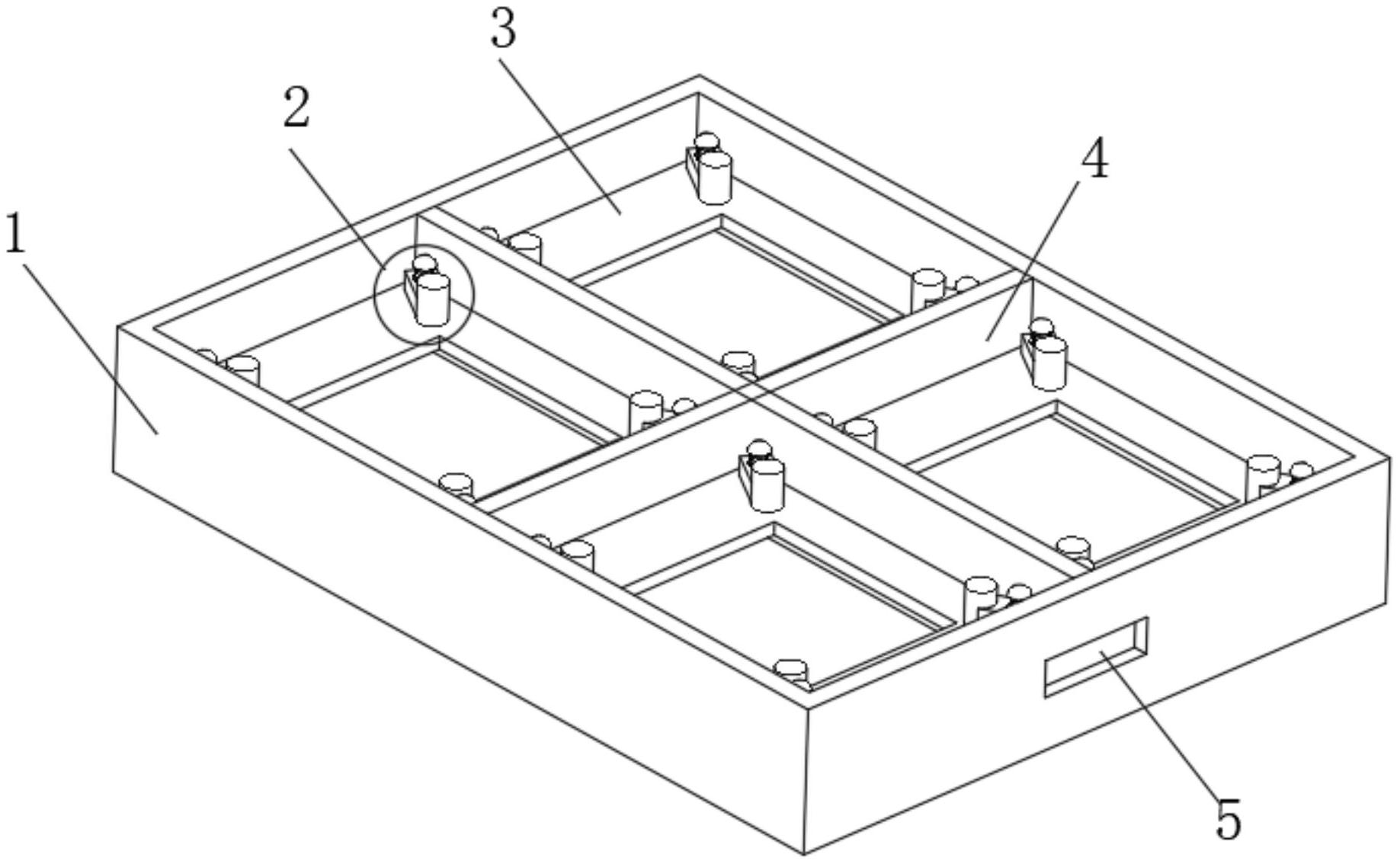 一种新型pcb板波峰焊过炉载具