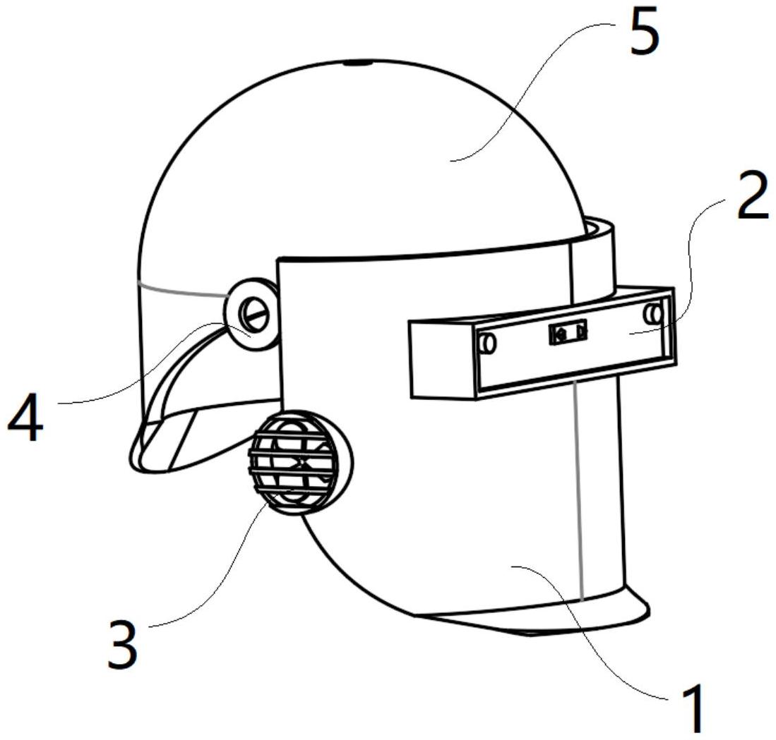 一种焊工用防护面罩