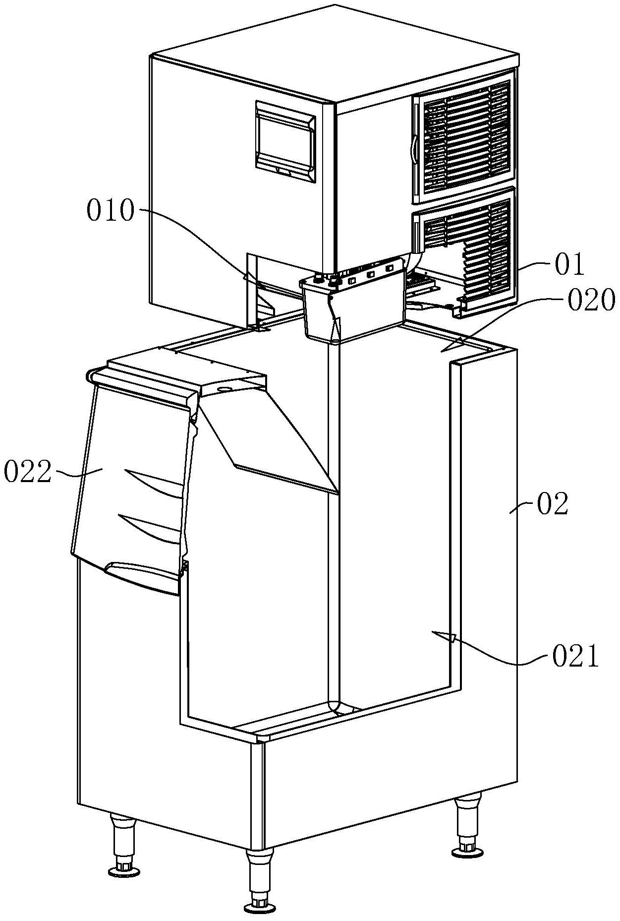 一種製冰機用擋水條,製冰機擋水結構以及製冰機