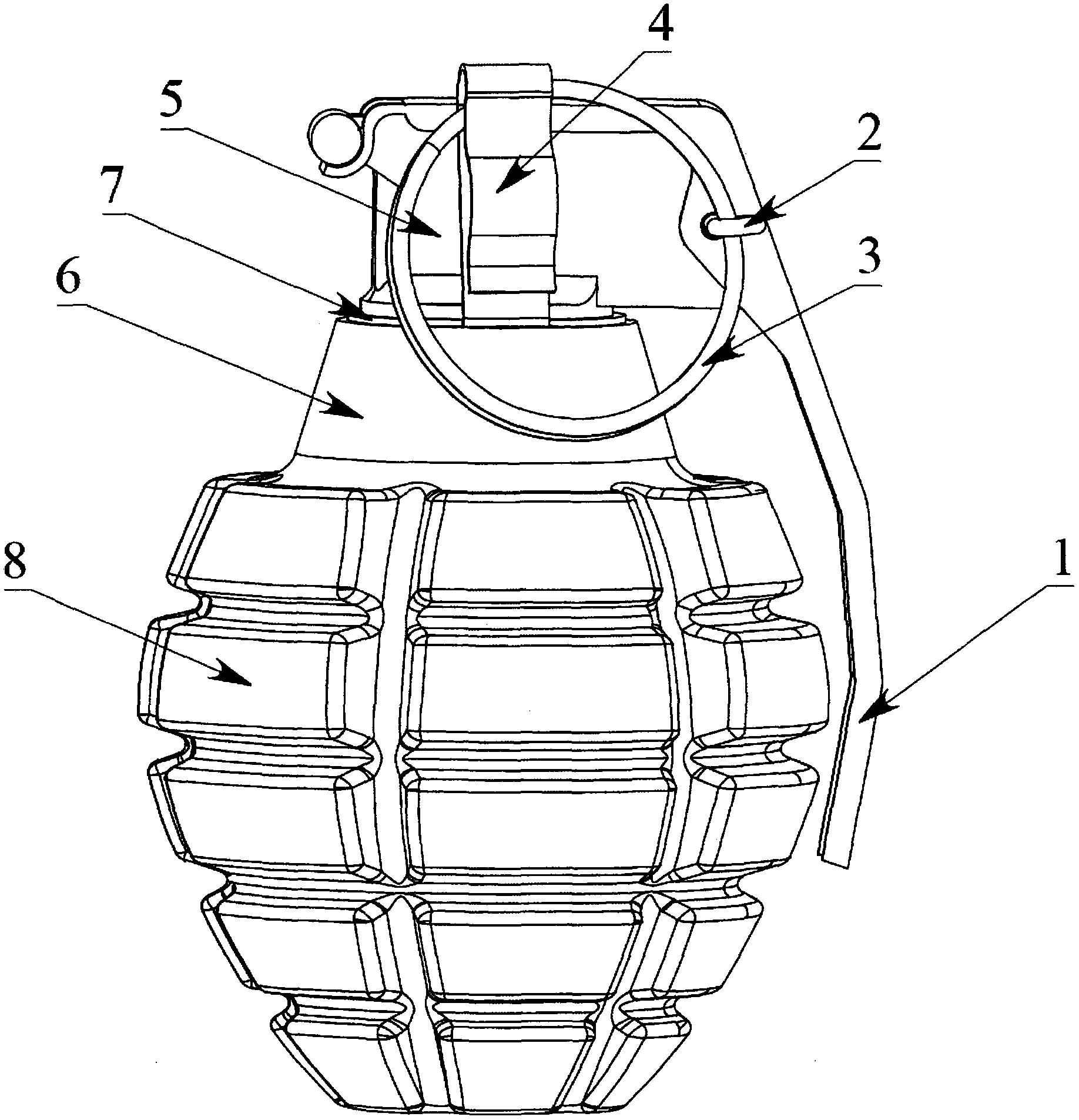 67式木柄手榴弹结构图图片