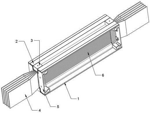 一种结构稳定的密集型母线槽