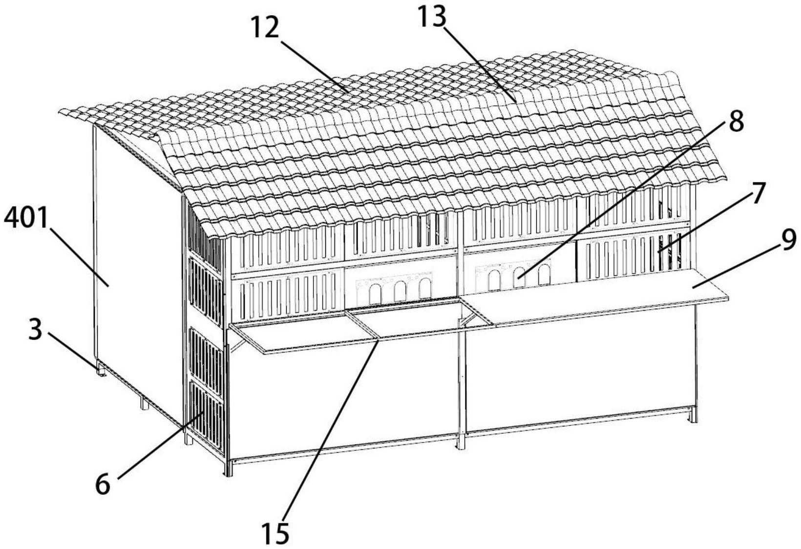 鸽舍建造图纸图片