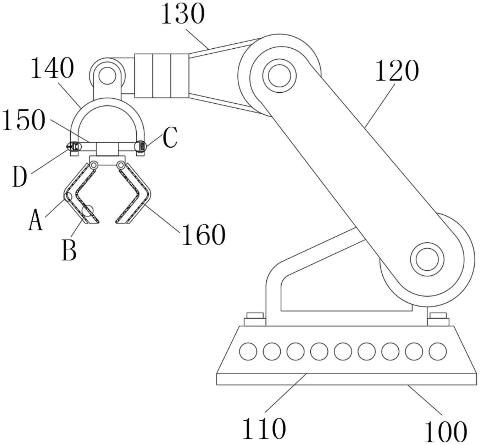 一种机械臂具有防碰撞结构的工业机器人
