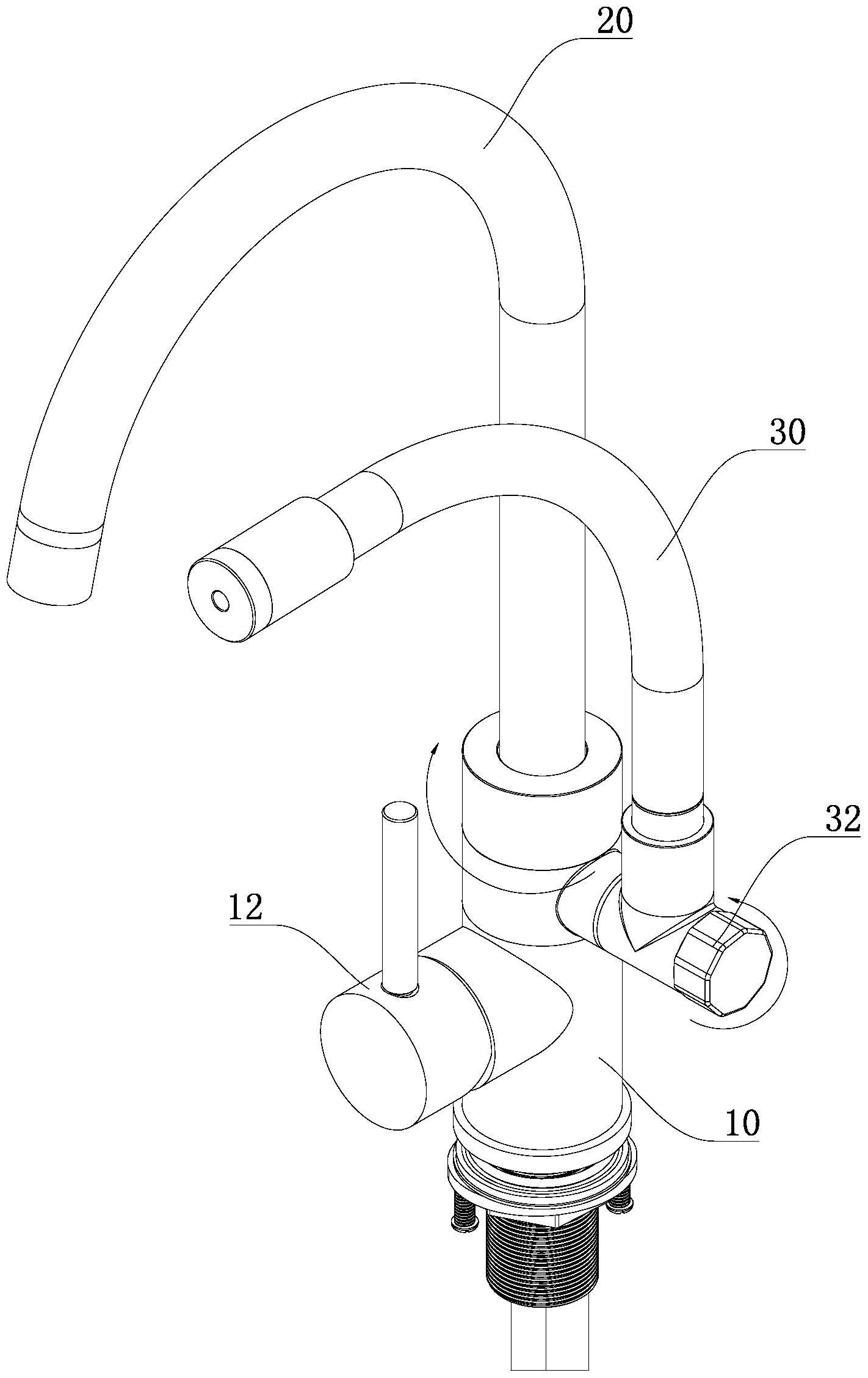 一种双龙头结构