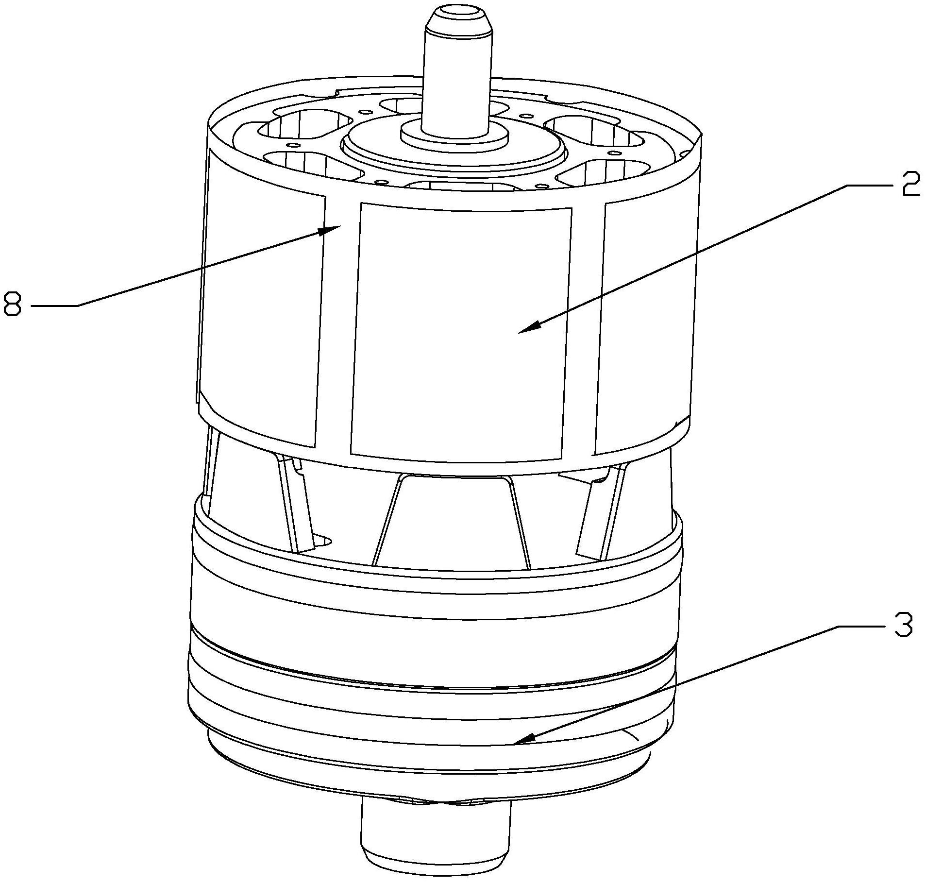 一种延长使用寿命的汽车无刷电动燃油泵