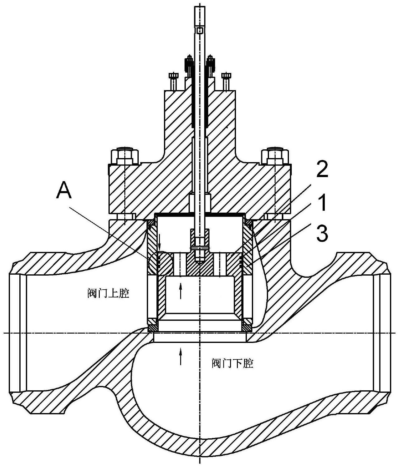 具有碳石墨密封环的阀门