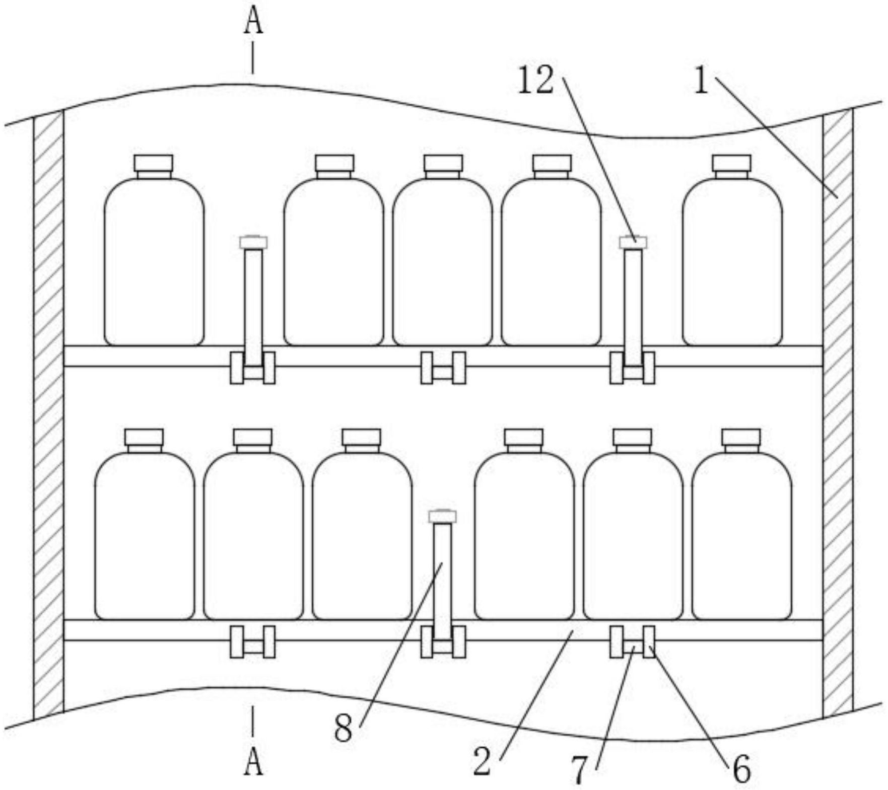 一种方便分类的生物实验室用储药柜