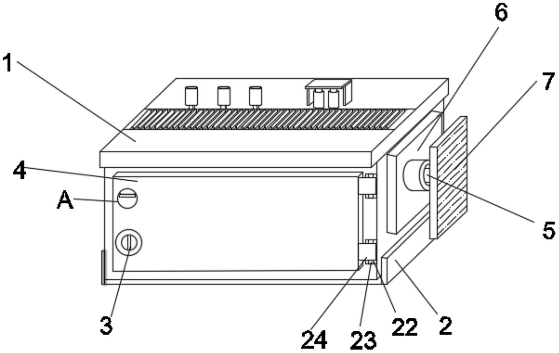 一种具有减噪结构的模板封边机