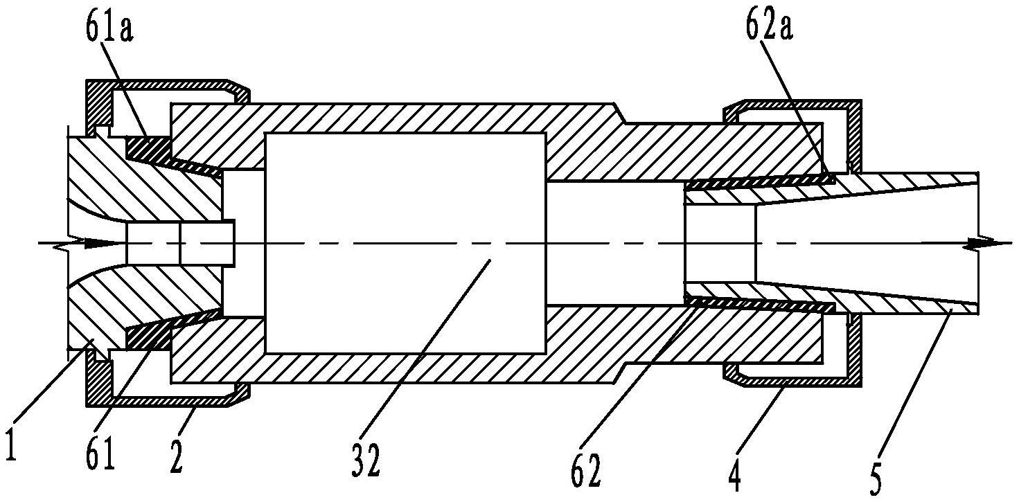 一种微纳米气泡发生器用的曝气头