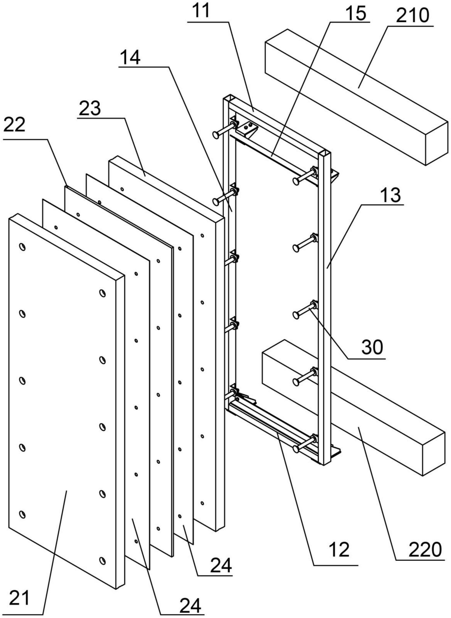 一種發泡陶瓷複合外牆組件及其建築外牆