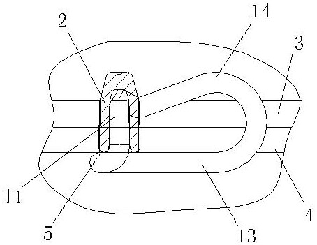 一种多功能建筑模板连接卡勾