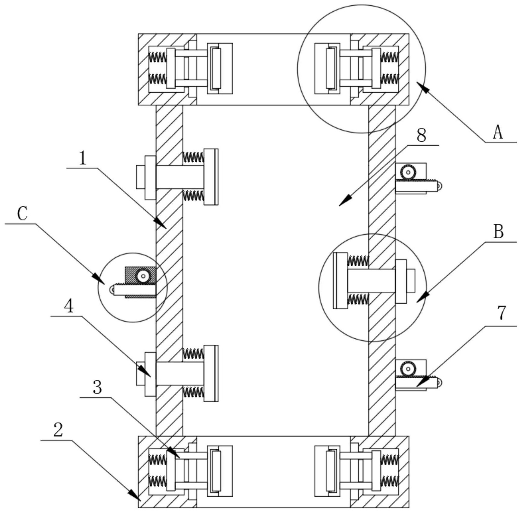 一种具有限位固定结构的套管扶正器