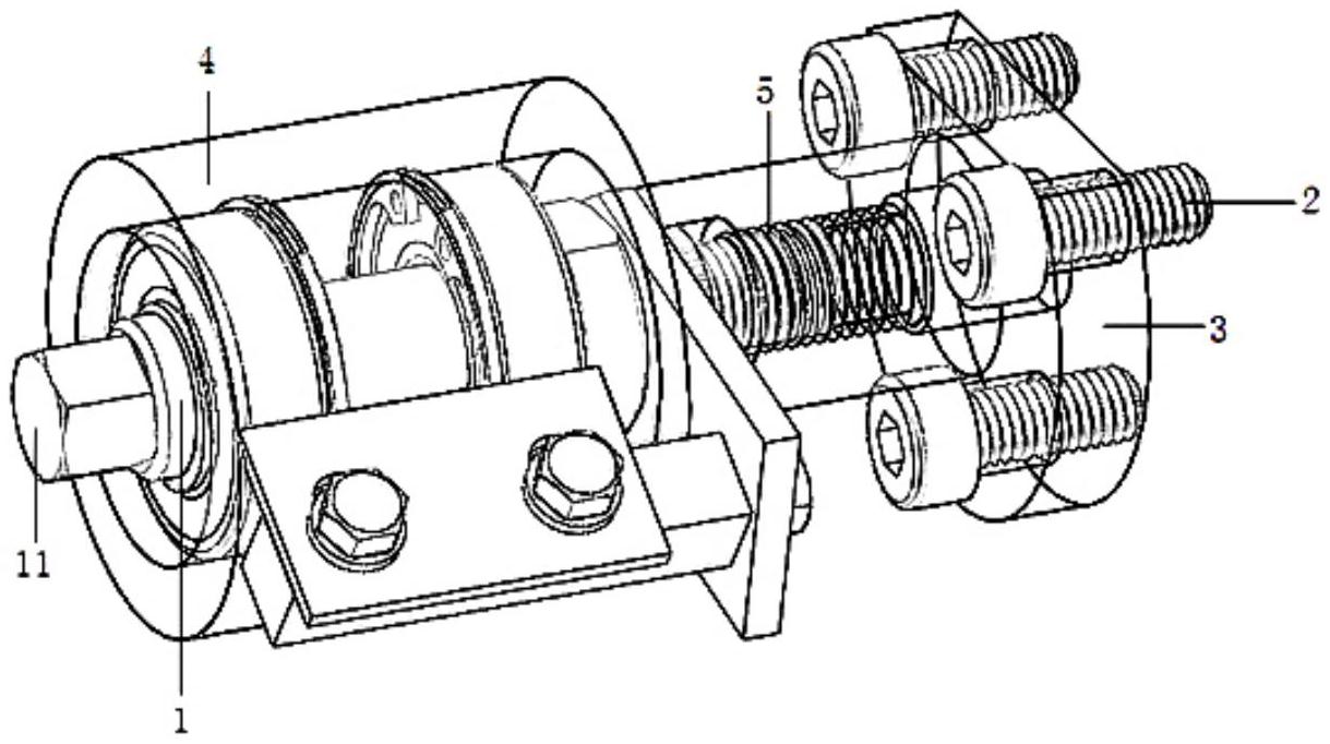 一种改进的zj17卷接机组传送布带滚轮轴
