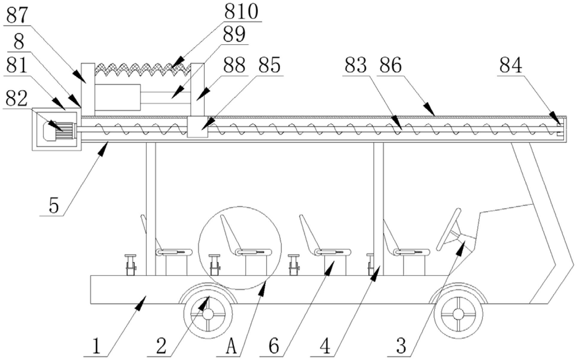 一种全景式电动旅游观光车