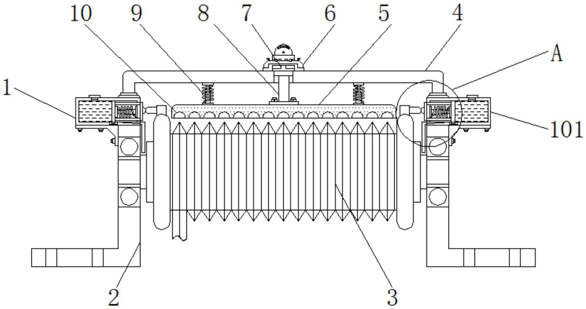 一种欧式起重机专用钢丝绳卷筒