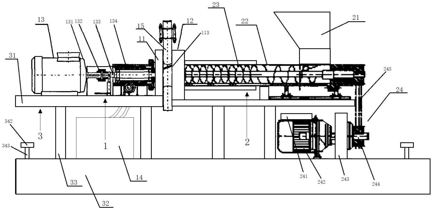 一种用于玻璃纤维的高效精密切粒机