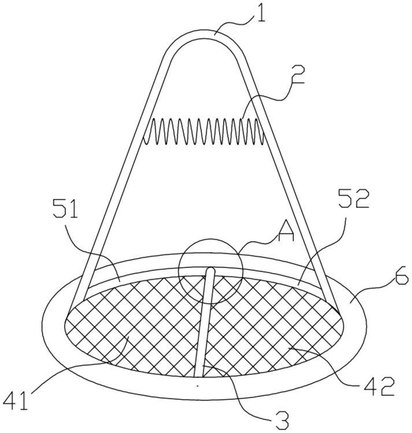 一种可用作取茶用具的茶杯过滤网