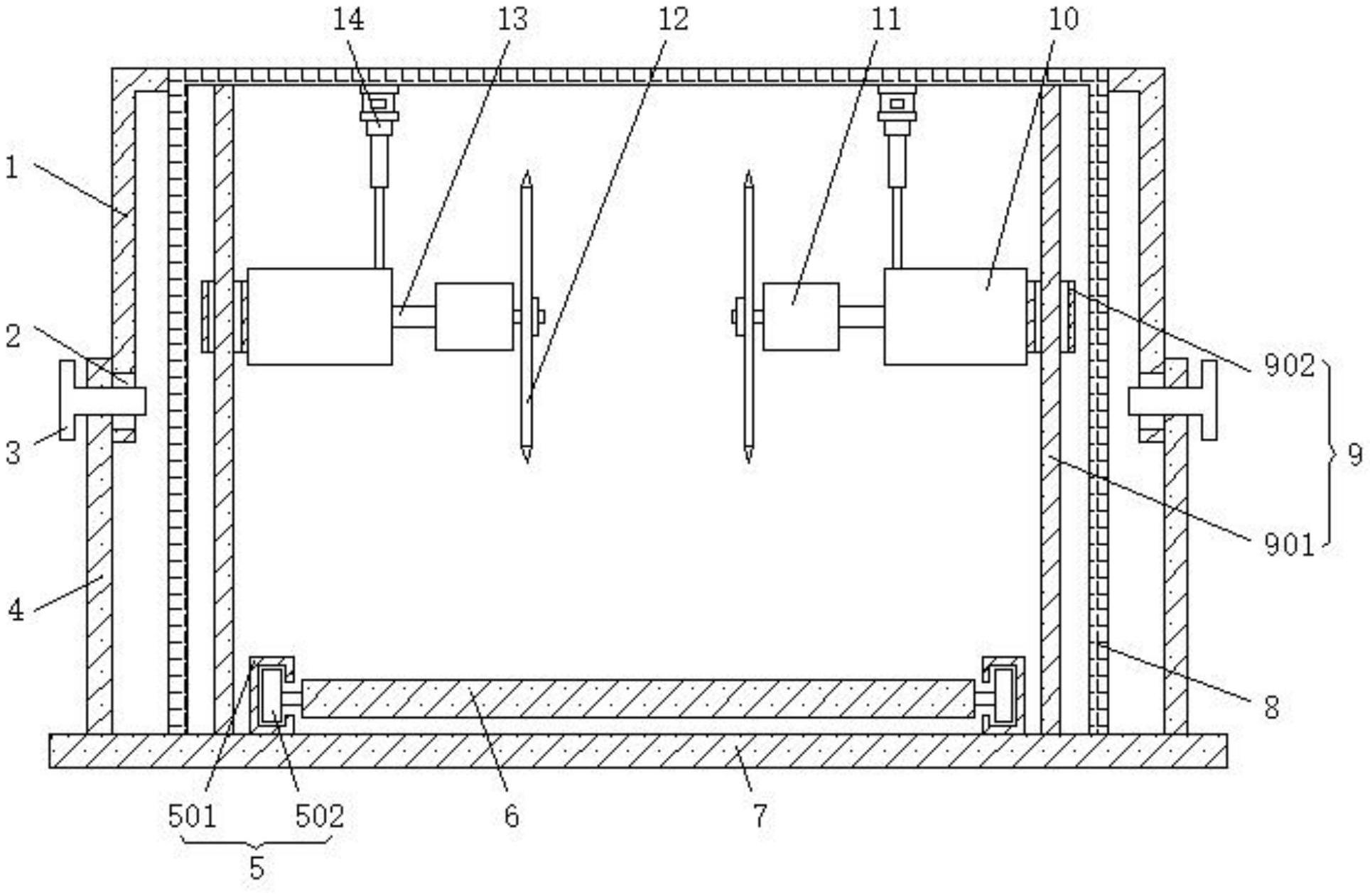一种高效自动切石机