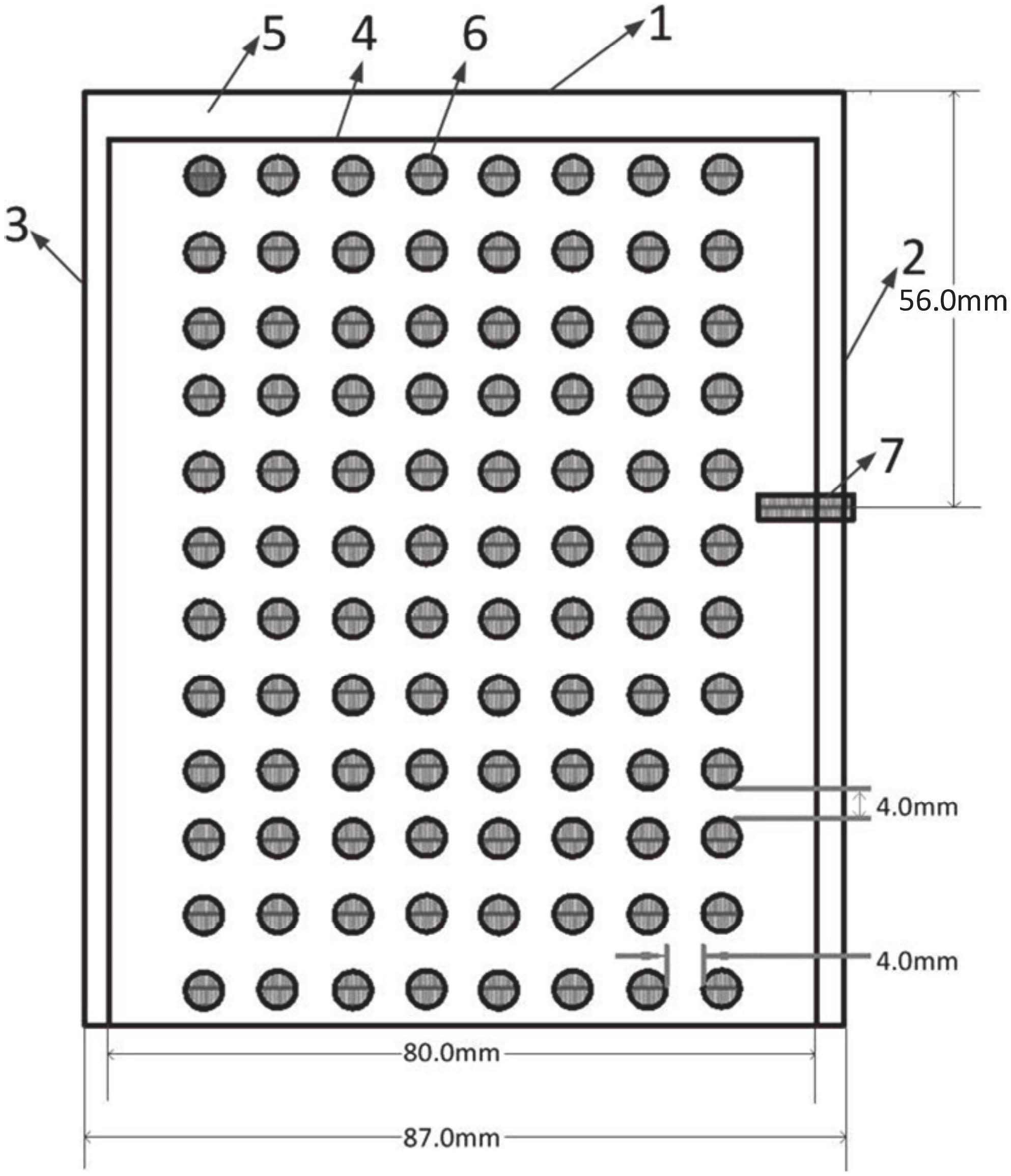 一种用于96孔板式免疫分析的磁分离装置
