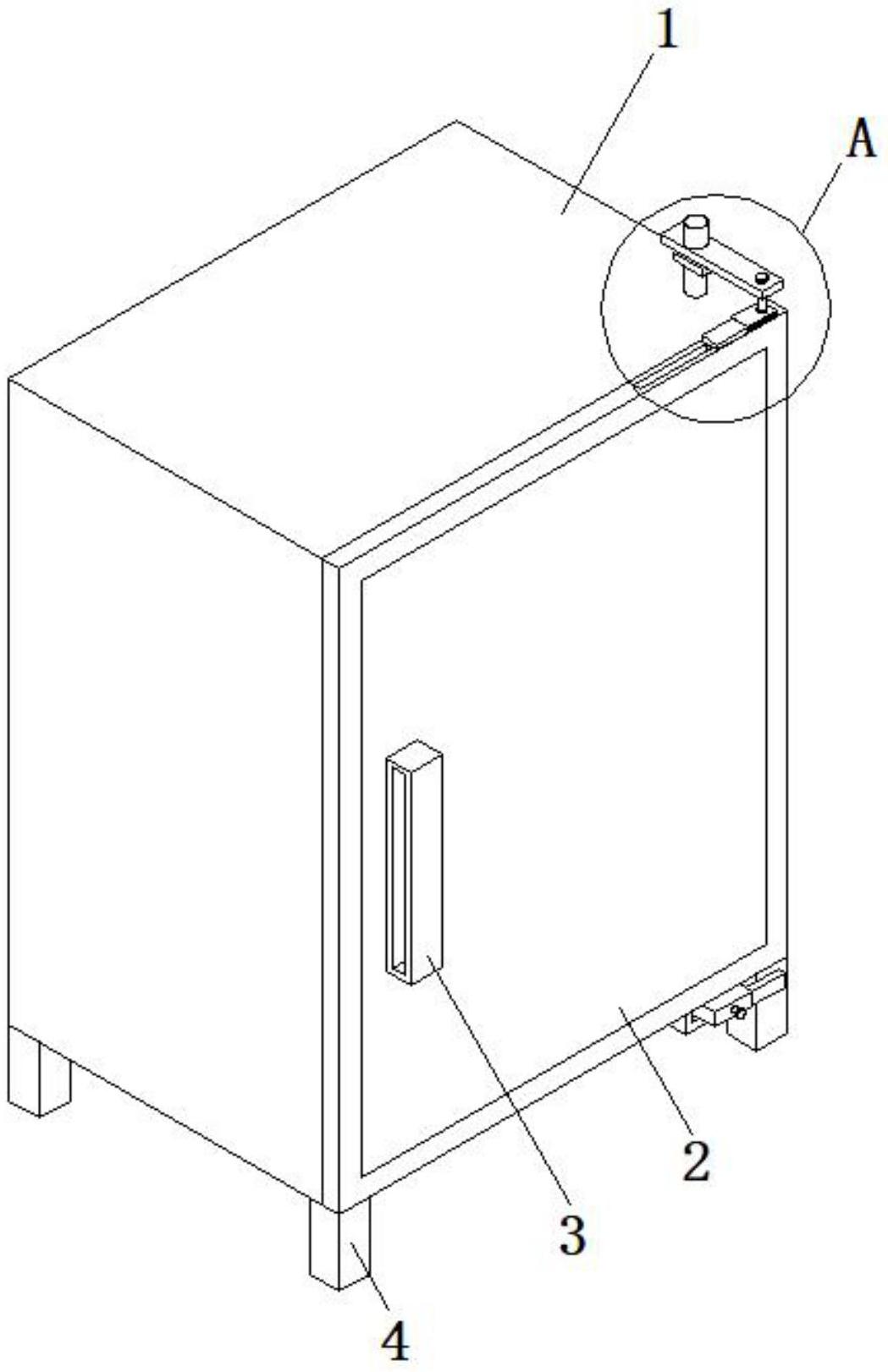 一种可定位电柜门