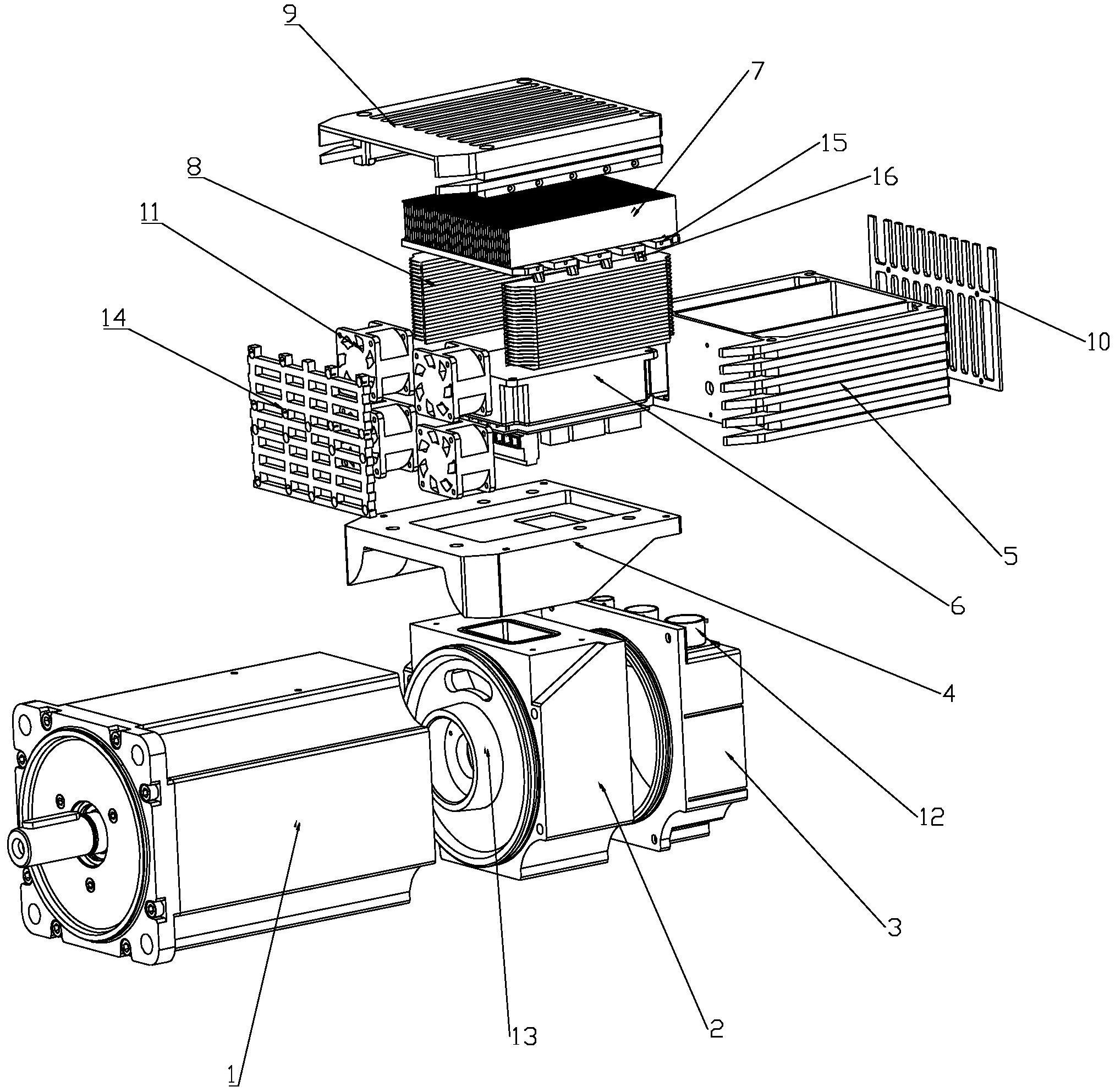 一体化同步伺服电机