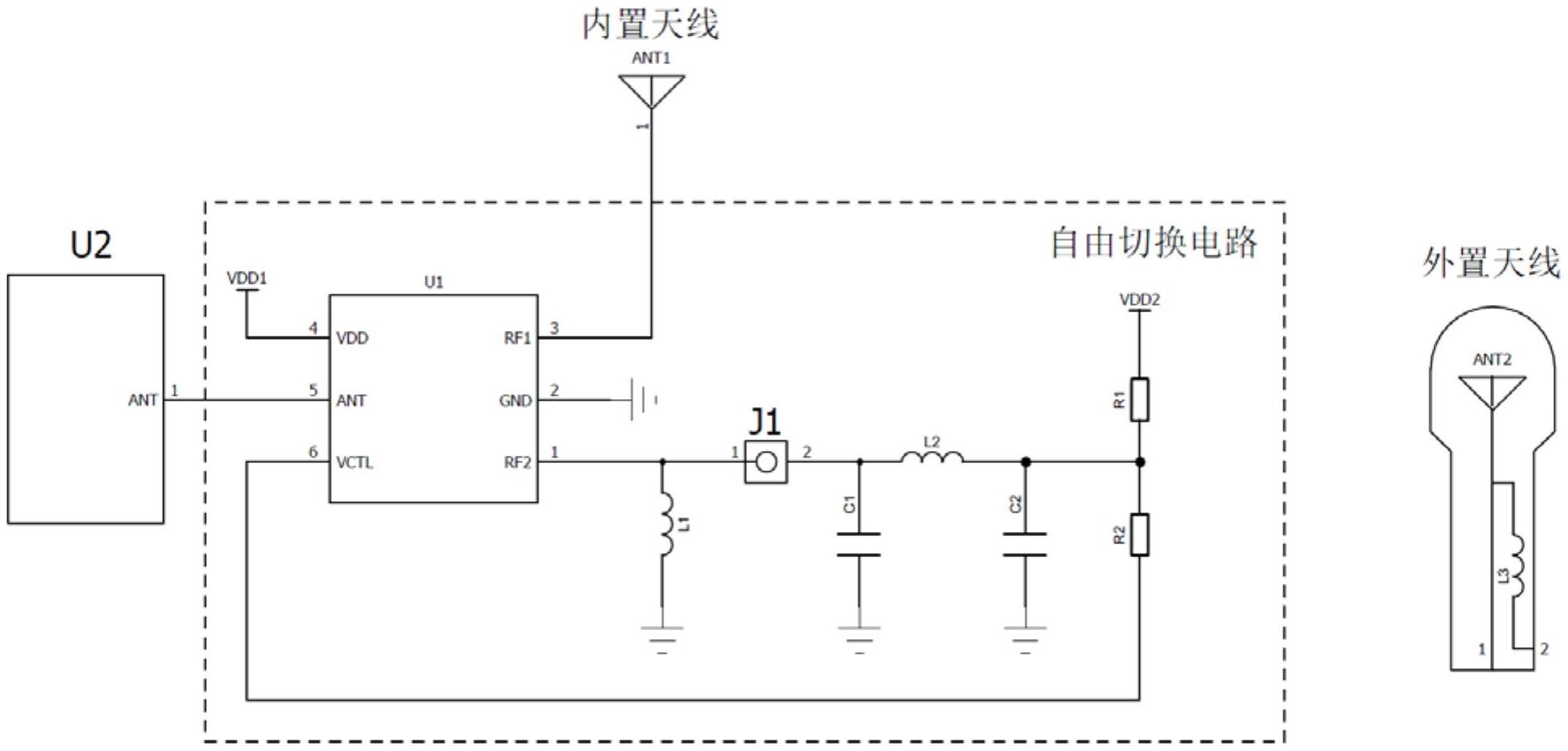 短波有源天线电路图图片