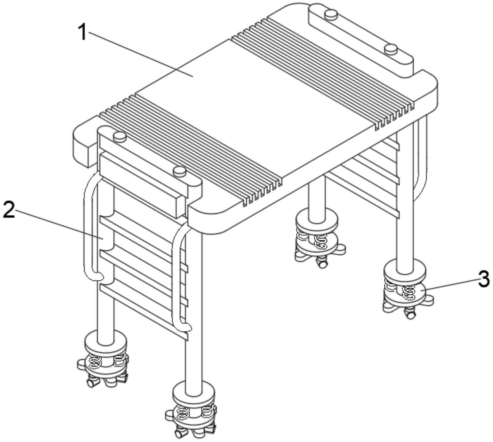 一种隧道工程用便于安装的脚手架