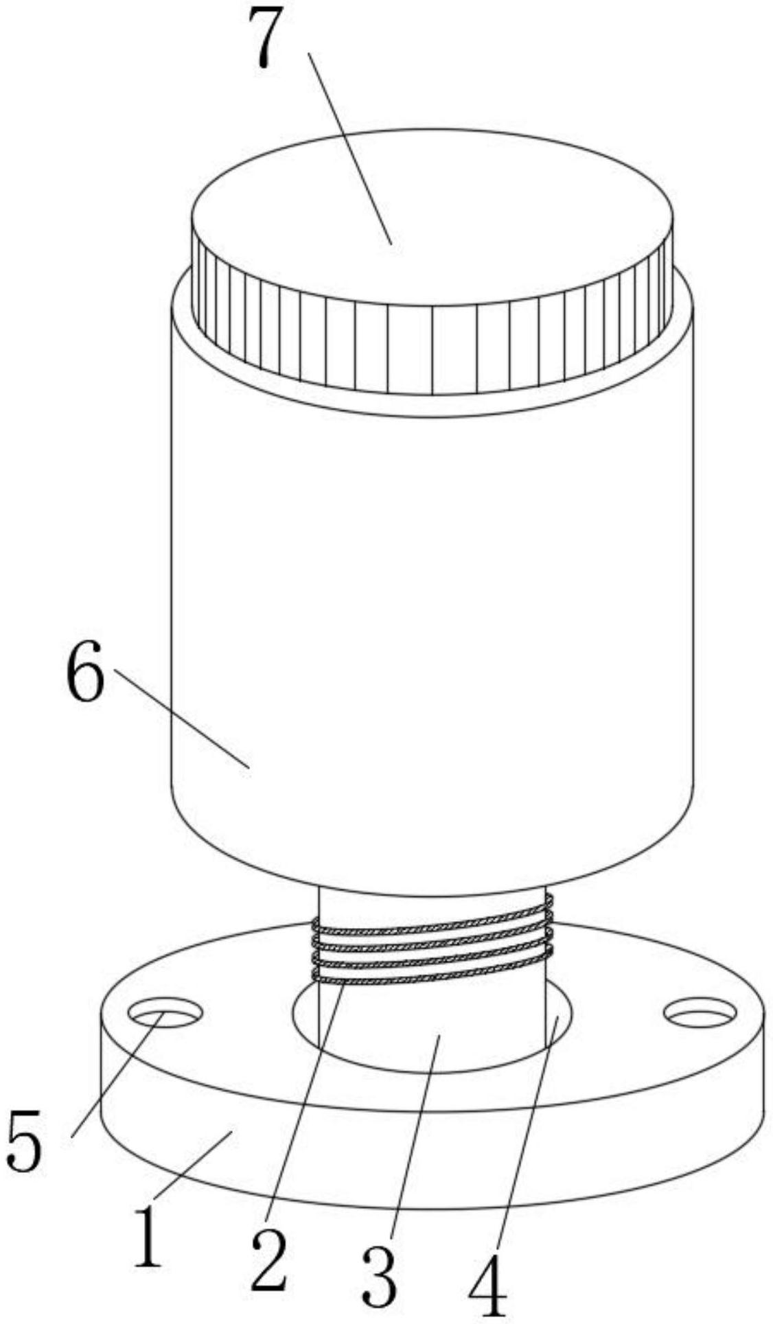 一种便于更换led灯的旋转灯箱