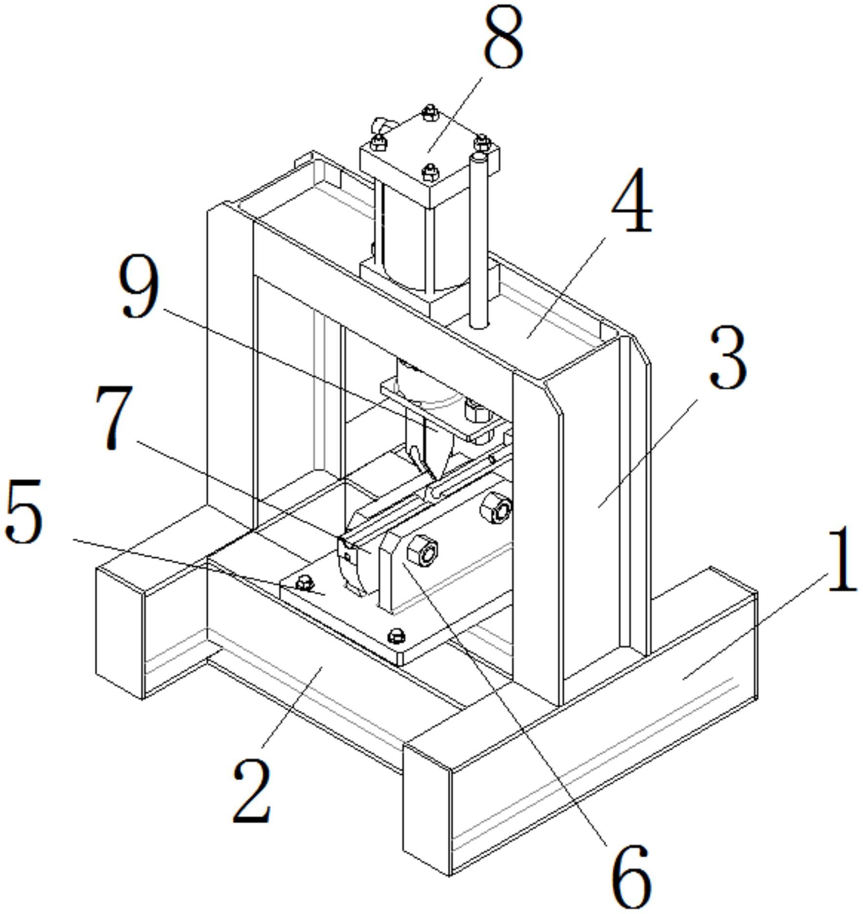 一种用于电子器件折弯的装置