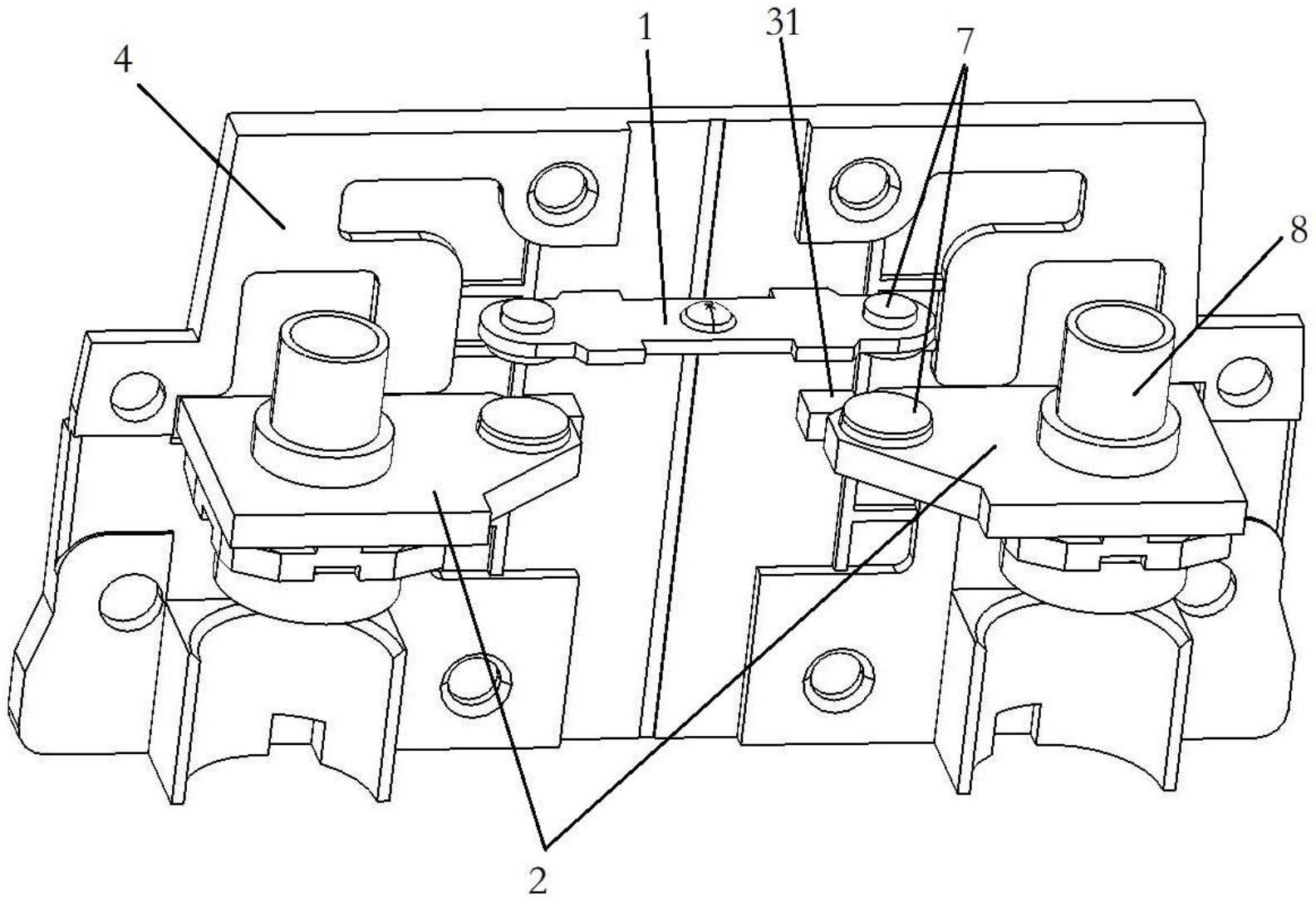 一种按钮结构及开关