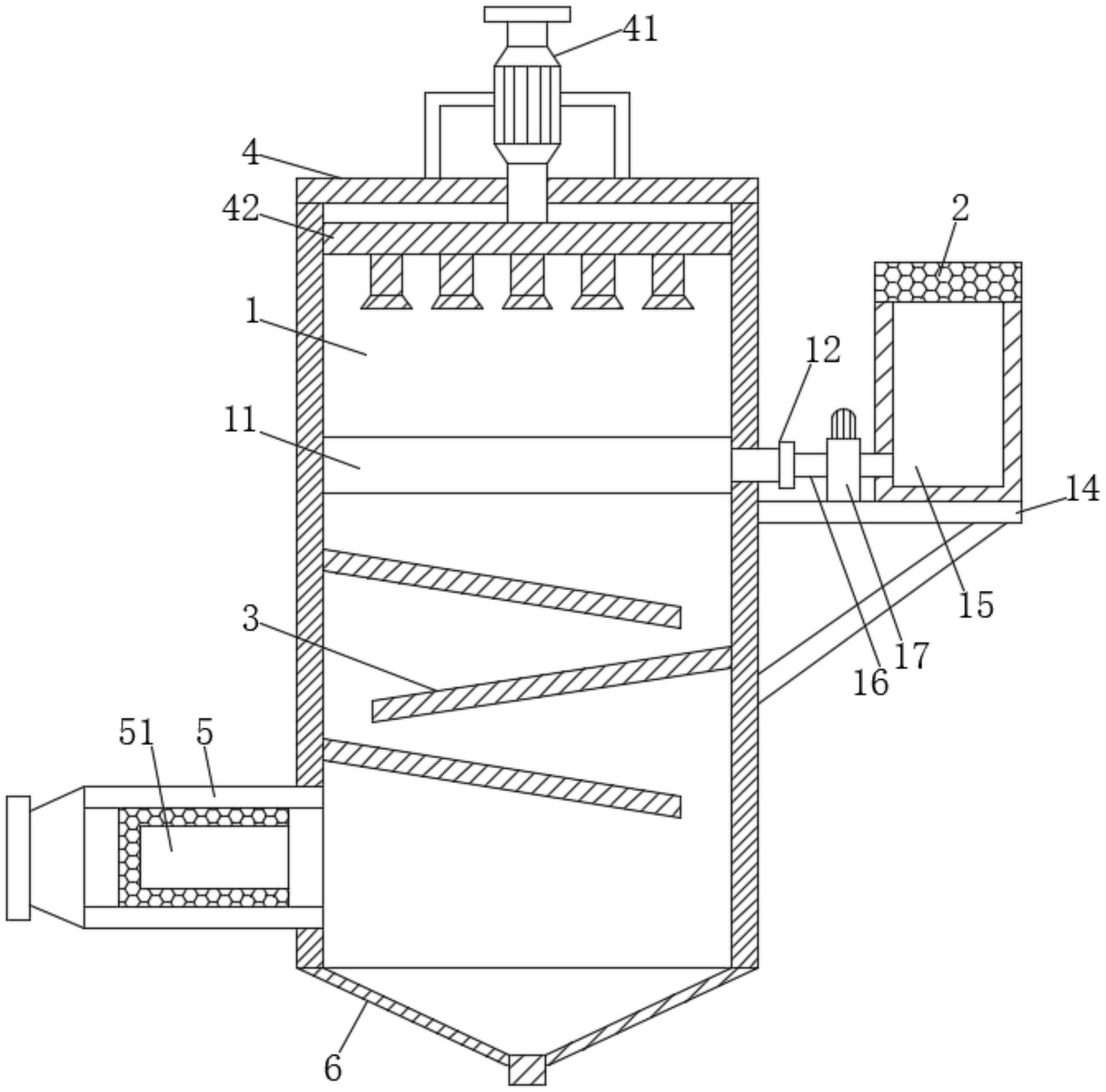 新型火花捕集式低压脉冲袋除尘器