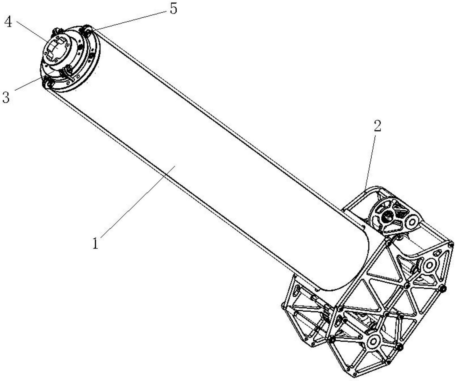 一种用于多频带圆极化天线结构的伸缩装置