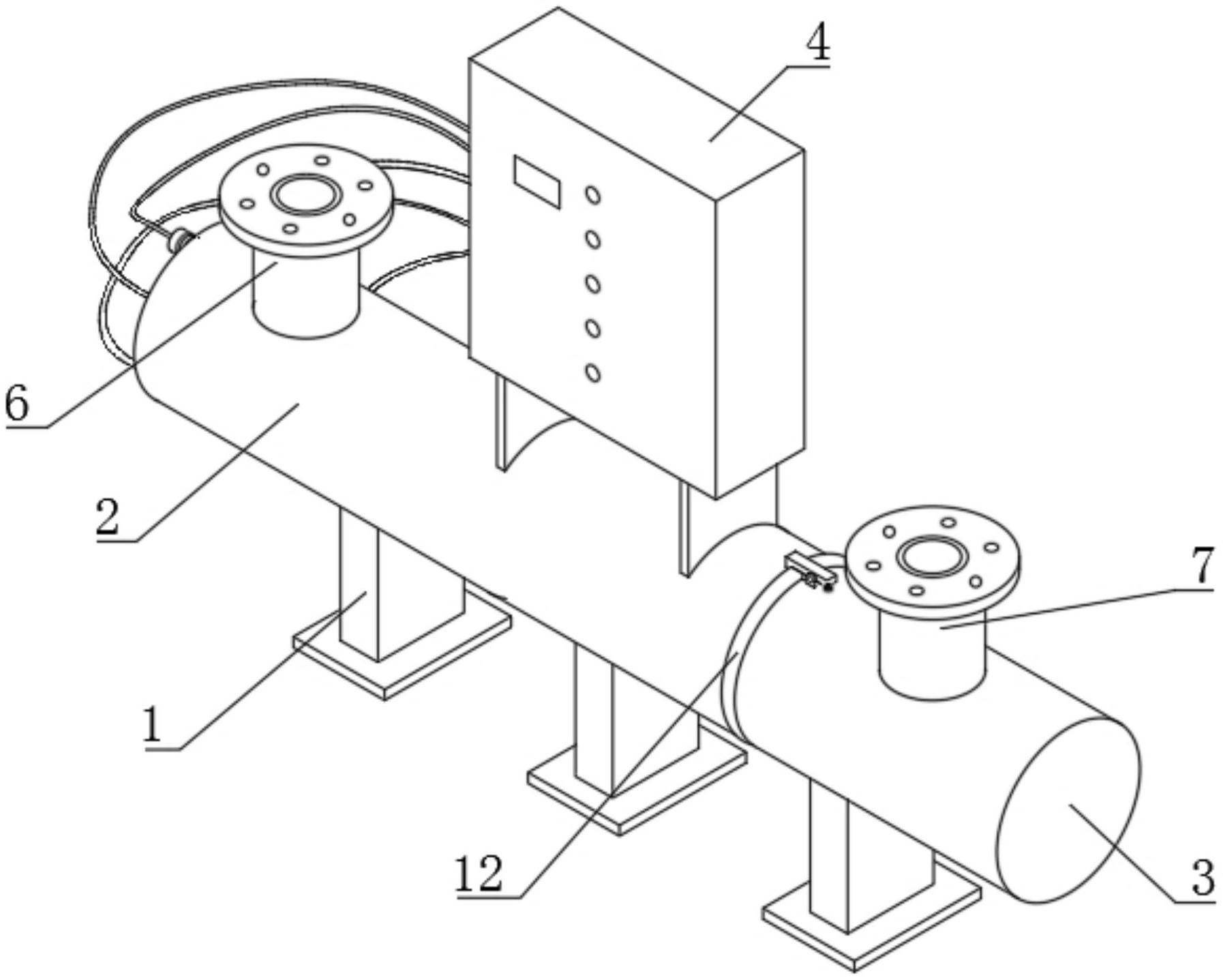一种用于奶制品生产的管式杀菌器