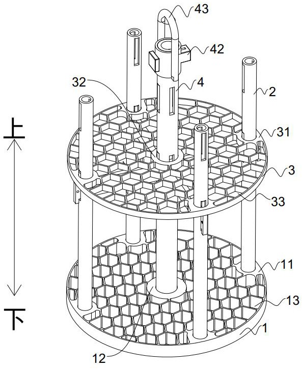 井式电阻炉工装