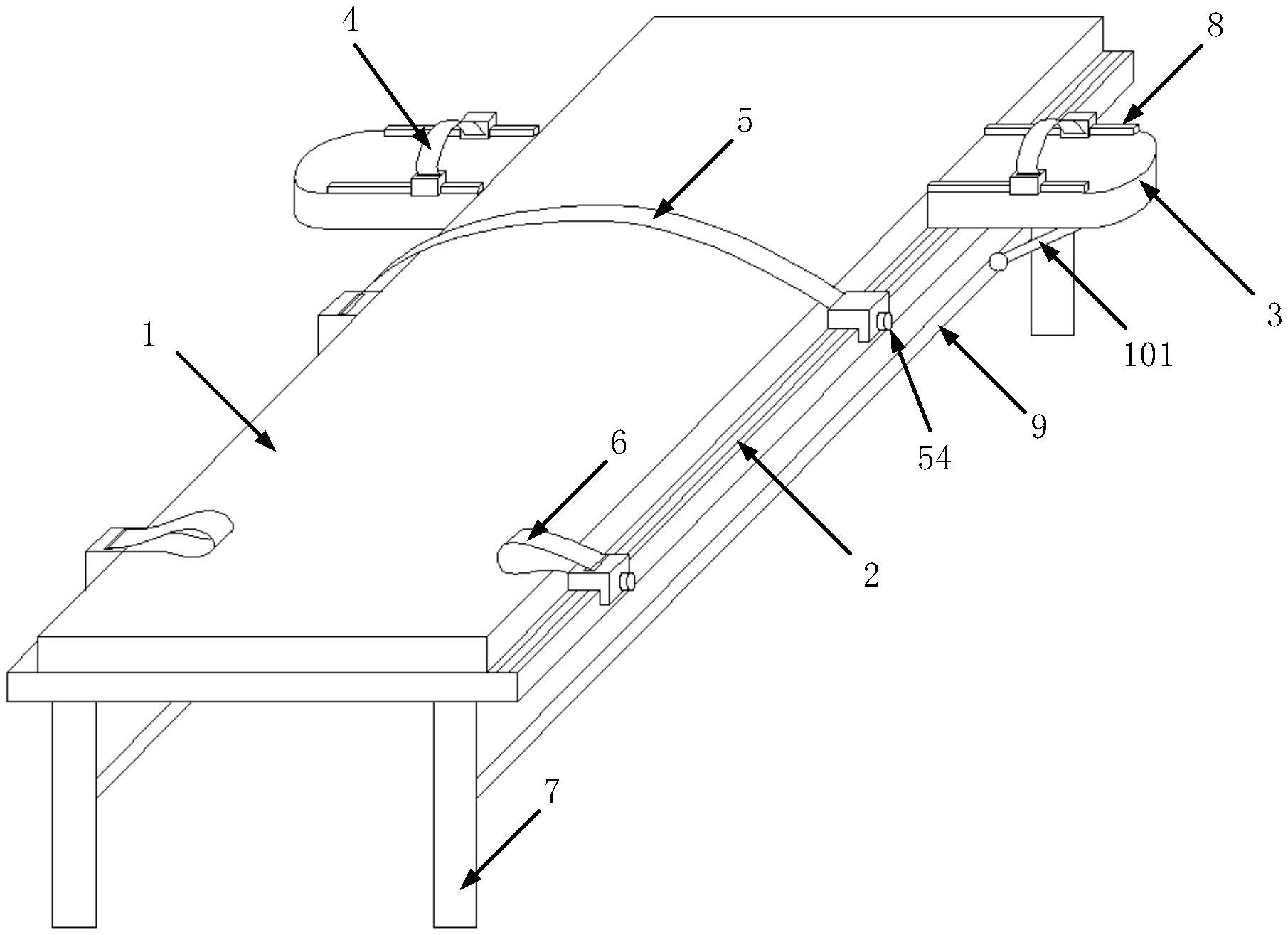 一种精神病患者约束床