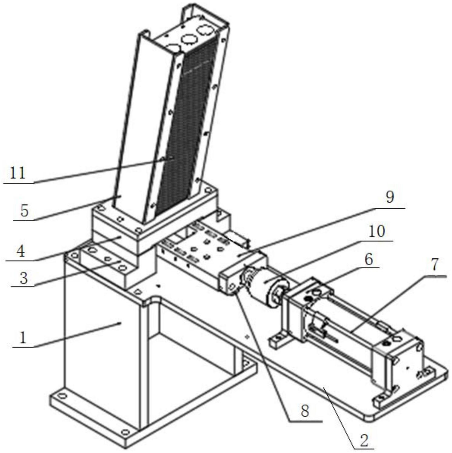 一种料片下料推送机构
