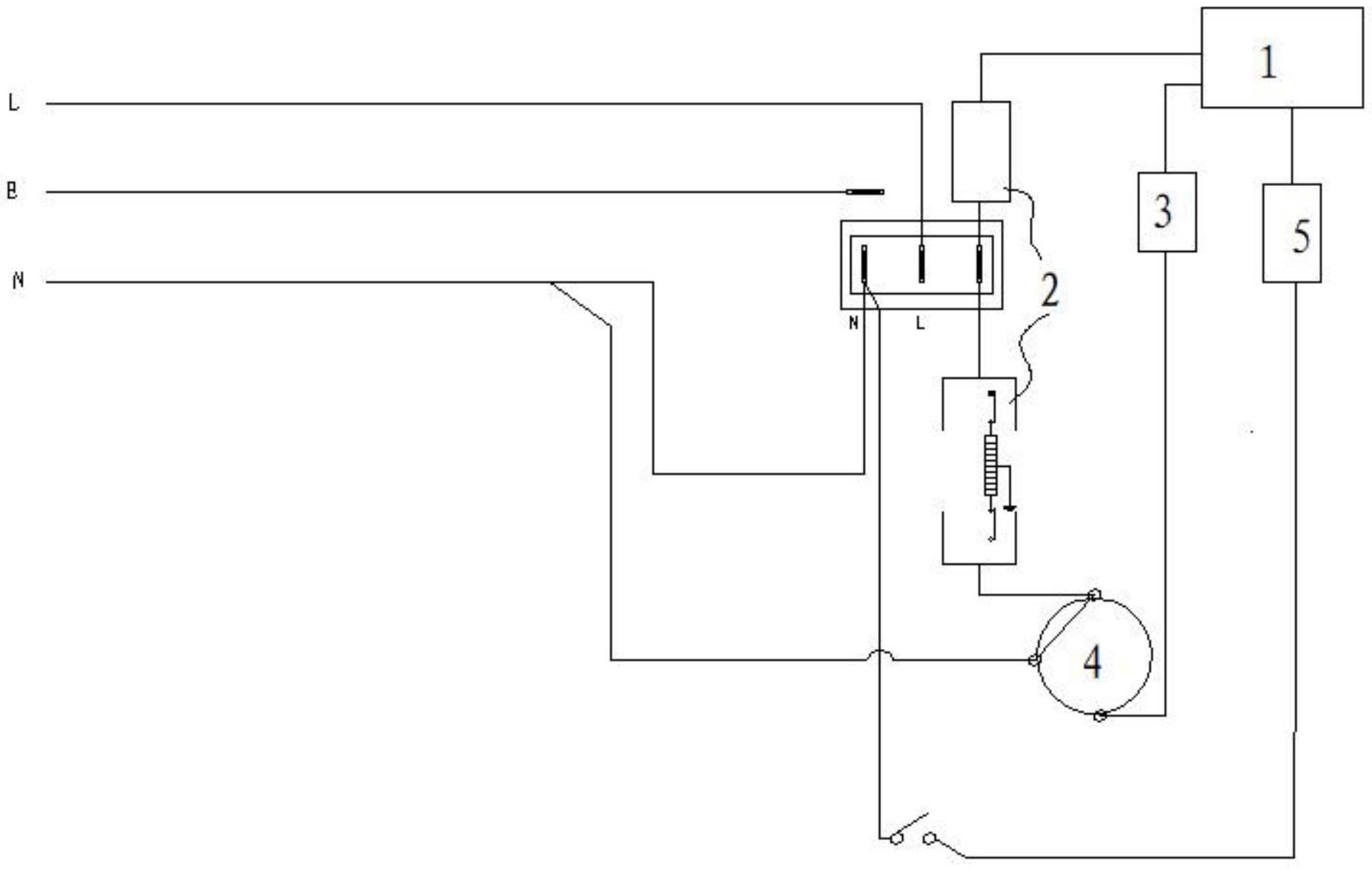 一种洗碗机的防干烧控制电路