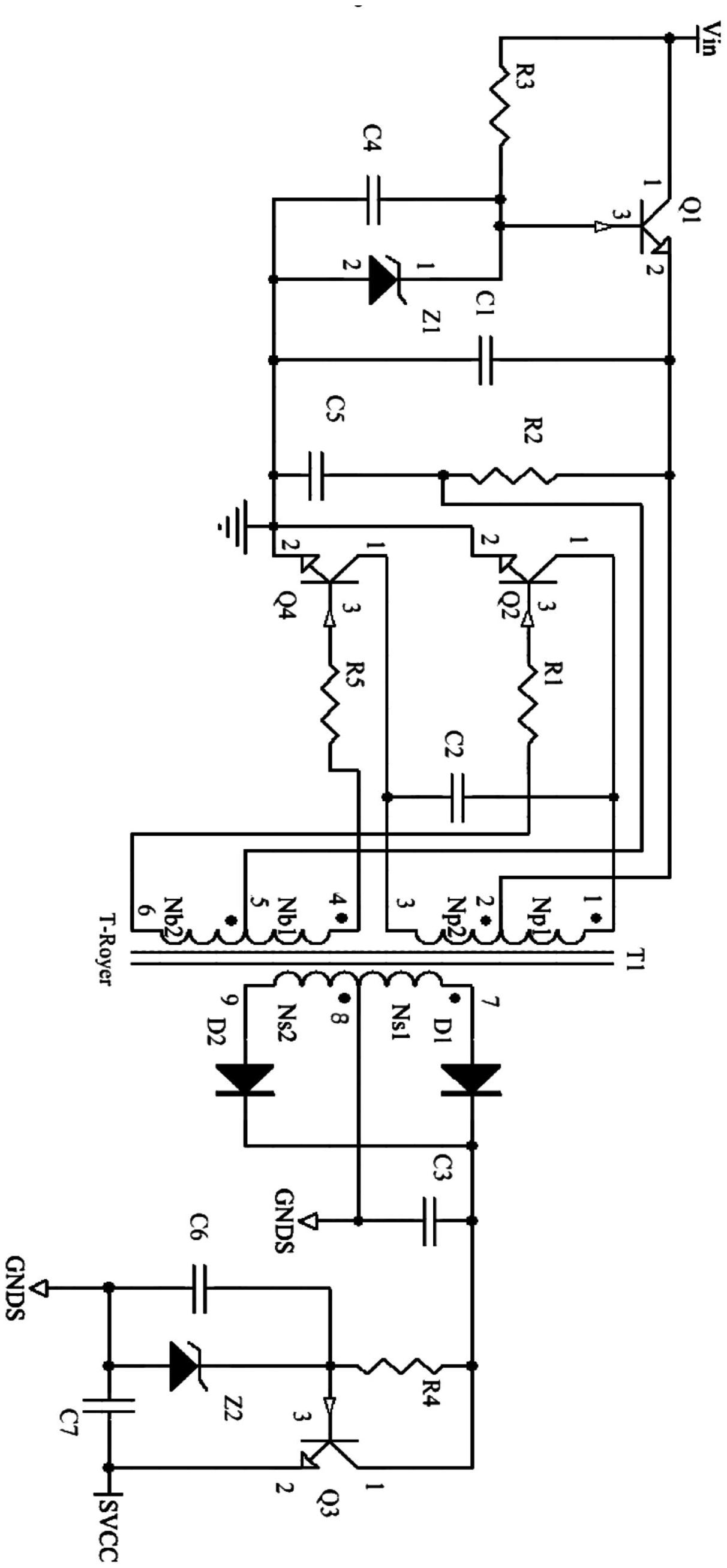 一种基于自激推挽电路的隔离供电电路