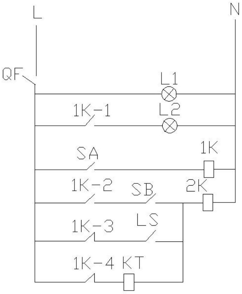 所述控制箱中設置有空氣炮控制電路,所述空氣炮控制電路包括正極